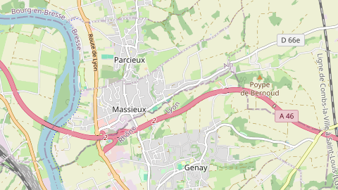 Carte de localisation de l'évènement