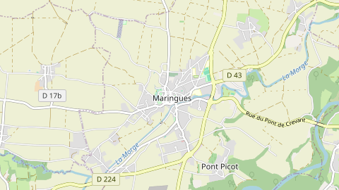 Carte de localisation de l'évènement