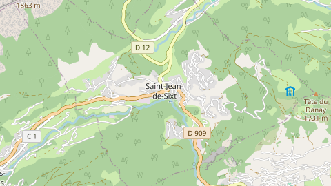 Carte de localisation de l'évènement