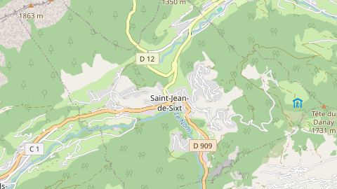 Carte de localisation de l'évènement