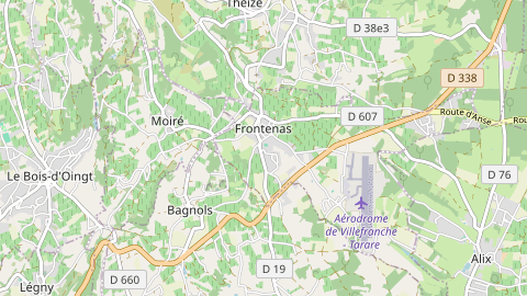 Carte de localisation de l'évènement