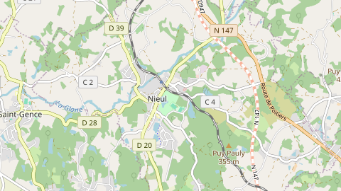 Carte de localisation de l'évènement
