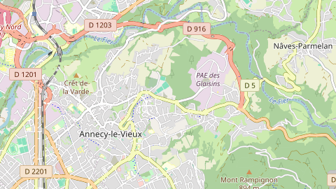 Carte de localisation de l'évènement
