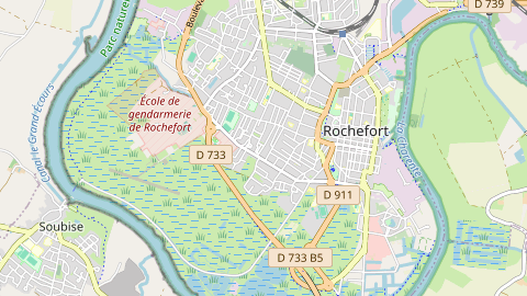 Carte de localisation de l'évènement