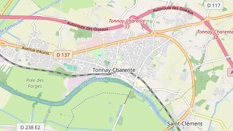 Carte de localisation de l'évènement