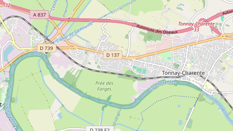 Carte de localisation de l'évènement