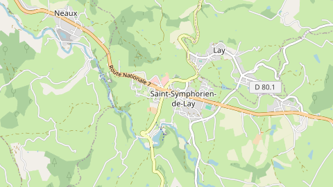 Carte de localisation de l'évènement