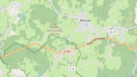 Carte de localisation de l'évènement