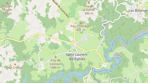 Carte de localisation de l'évènement