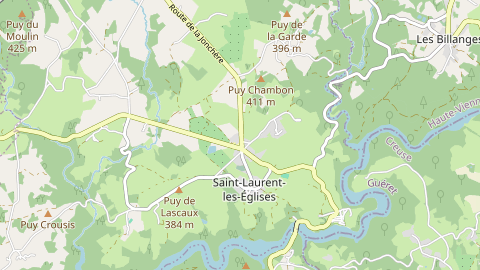 Carte de localisation de l'évènement