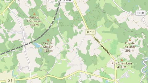 Carte de localisation de l'évènement