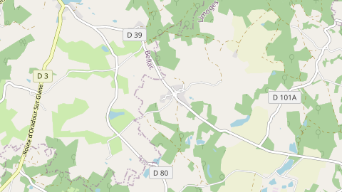 Carte de localisation de l'évènement