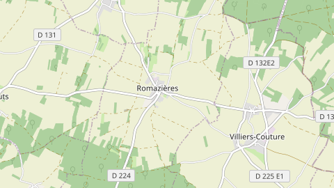 Carte de localisation de l'évènement