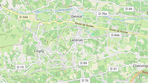 Carte de localisation de l'évènement