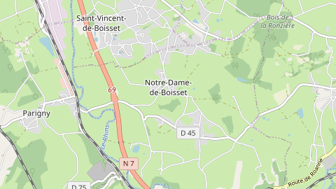 Carte de localisation de l'évènement