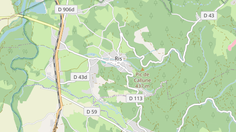 Carte de localisation de l'évènement