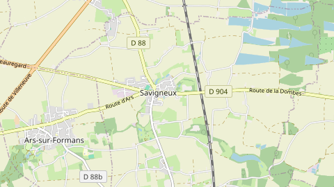 Carte de localisation de l'évènement