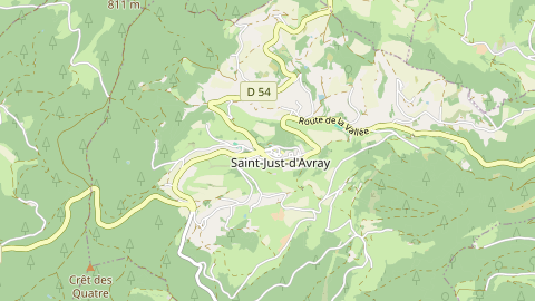 Carte de localisation de l'évènement
