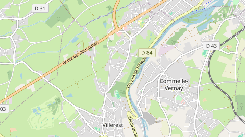 Carte de localisation de l'évènement