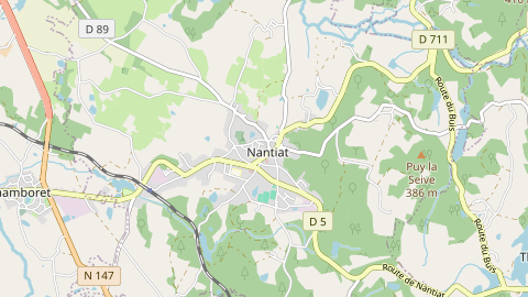 Carte de localisation de l'évènement