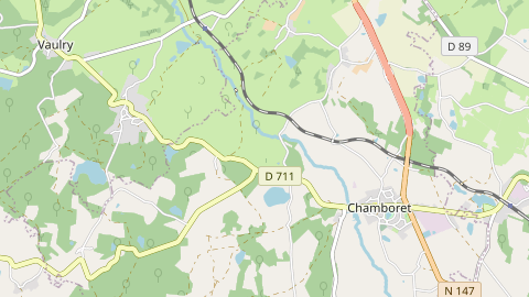 Carte de localisation de l'évènement