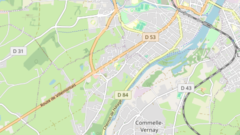 Carte de localisation de l'évènement