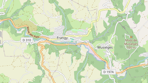 Carte de localisation de l'évènement