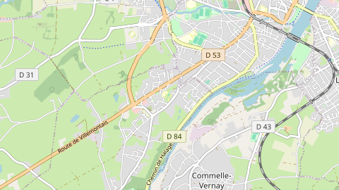 Carte de localisation de l'évènement