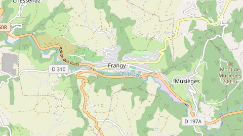 Carte de localisation de l'évènement