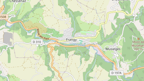 Carte de localisation de l'évènement