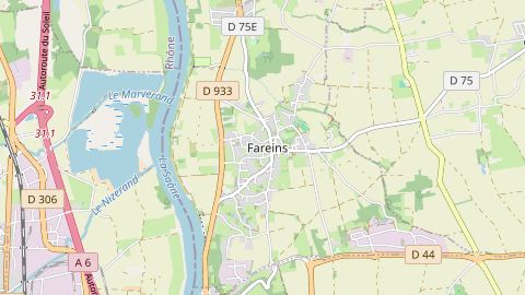 Carte de localisation de l'évènement