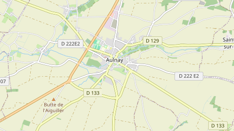 Carte de localisation de l'évènement