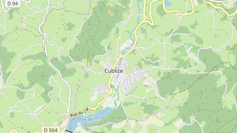 Carte de localisation de l'évènement