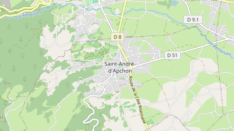 Carte de localisation de l'évènement