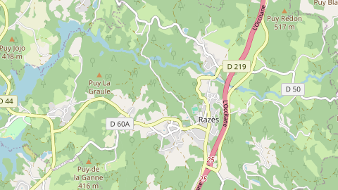 Carte de localisation de l'évènement