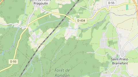 Carte de localisation de l'évènement