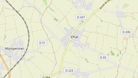 Carte de localisation de l'évènement
