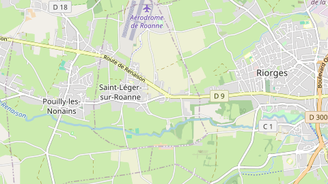 Carte de localisation de l'évènement
