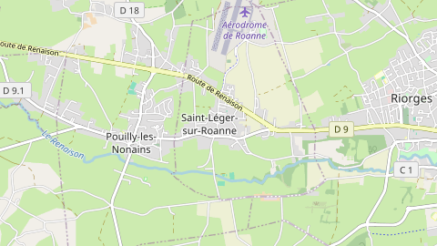 Carte de localisation de l'évènement