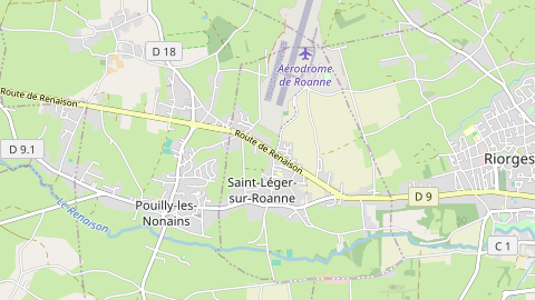 Carte de localisation de l'évènement