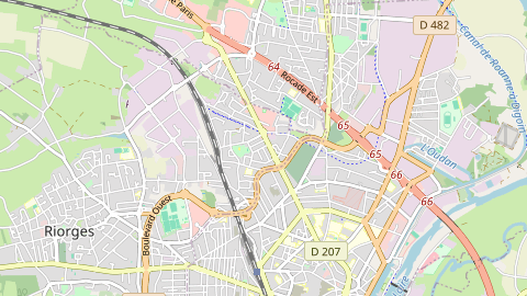 Carte de localisation de l'évènement