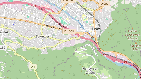 Carte de localisation de l'évènement