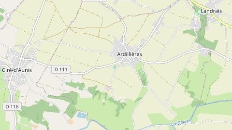 Carte de localisation de l'évènement