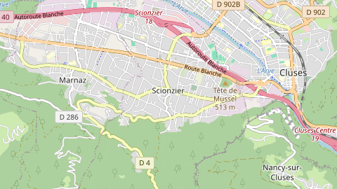 Carte de localisation de l'évènement