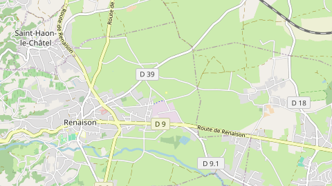 Carte de localisation de l'évènement