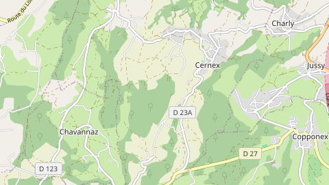 Carte de localisation de l'évènement