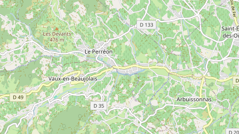 Carte de localisation de l'évènement