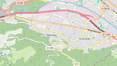 Carte de localisation de l'évènement