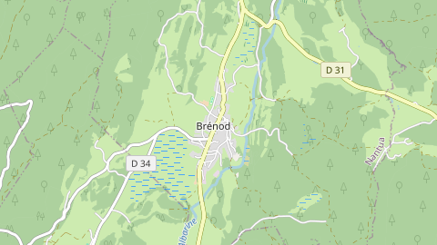 Carte de localisation de l'évènement