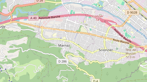 Carte de localisation de l'évènement